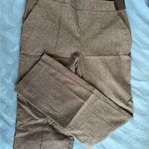 Simply Vera Vera Wang Women's Charcoal Straight Leg Pants